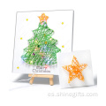 Árbol de Navidad DIY String Art Craft Kit